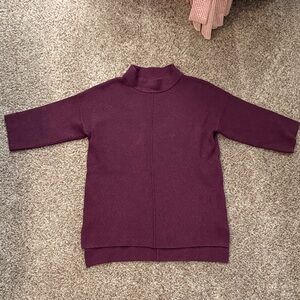 Rachel Zoe Rich Purple Turtleneck Sweater